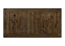 Tasnim Counter Dining Table, Oak & Antique White Finish Acme