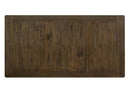 Fedele Dining Table, Weathered Oak & Cream Finish Acme