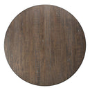 Raphaela Round Dining Table, Weathered Cherry Finish Acme