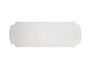 Vendome Dining Table w/Pedestal Base, Antique Pearl Finish Acme