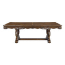 Latisha Dining Table, Antique Oak Finish Acme