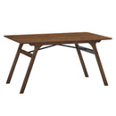 Kaela Dining Table, Walnut Finish Acme