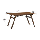 Kaela Dining Table, Walnut Finish Acme