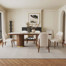 Willene Dining Table w/Ceramic Top, Ceramic Top & Walnut Finish Acme