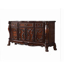 Dresden 7 Drawers Dresser, Cherry Oak Finish Acme