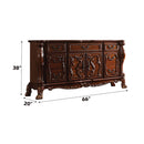Dresden 7 Drawers Dresser, Cherry Oak Finish Acme