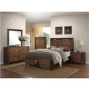 Merrilee 6 Drawers  Dresser, Oak Finish Acme