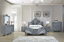 Dante 7 Drawers  Dresser, Gray Velvet Acme