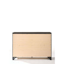 Soteris 8 Drawers  Dresser, Antique Gray Finish Acme