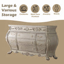 Ragenardus 11 Drawers  Dresser, Antique White Finish Acme