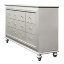 Kaitlyn 9 Drawers  Dresser, Champagne Finish Acme