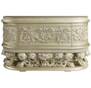 Vatican 3 Drawers, 2 Doors Dresser, Champagne Silver Finish Acme