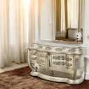 Danae 4 Drawers Dresser, Champagne & Gold Finish Acme