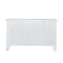 Vendome 5 Drawers & 2 Door Dresser, Antique Pearl Finish Acme