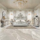 Sandoval 3 Drawers, 2 Doors Dresser, Champagne Finish Acme