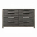 Jehoram 8 Drawers  Dresser, Gray Finish Acme