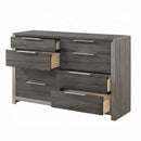 Jehoram 8 Drawers  Dresser, Gray Finish Acme