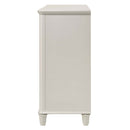 Laveda 6 Drawers Dresser, Pearl White Finish Acme