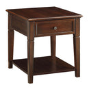 Malachi End Table, Walnut Finish Acme