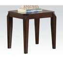 Docila End Table, Walnut Finish Acme