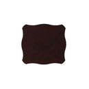 Mathias End Table, White & Walnut Finish Acme