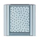 Nysa End Table, Mirrored & Faux Crystals Acme