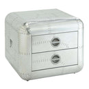 Brancaster End Table, Aluminum Acme