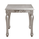 Pelumi End Table, Platinum Finish Acme