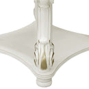 Vendome End Table, Antique Pearl Finish Acme