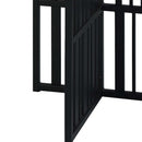 Zudora End Table, Antique Oak & Black Finish Acme