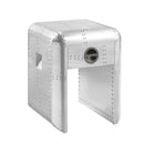 Brancaster End Table, Aluminum Acme