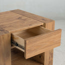 Harlan End Table, Brown Finish Acme