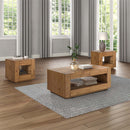 Harlan End Table, Brown Finish Acme