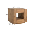 Harlan End Table, Brown Finish Acme
