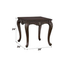 Pierce End Table, Cherry Finish Acme
