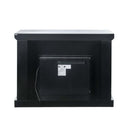 Laksha 48" Fireplace, Mirrored & Stone Acme