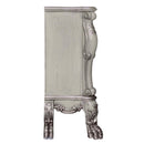 Dresden 47" Fireplace, Vintage Bone White Finish Acme