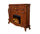 Picardy 59" Fireplace, Honey Oak Finish Acme