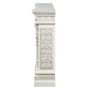 Vanaheim 62" Fireplace, Antique White Finish Acme