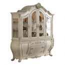 Ragenardus Buffet & Hutch, Antique White Finish Acme