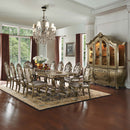 Ragenardus Buffet & Hutch, Vintage Oak Finish Acme