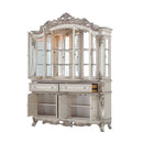 Gorsedd Buffet & Hutch, Golden Ivory Finish Acme