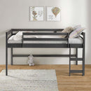 Lara Twin Loft Bed, Gray Finish Acme