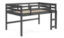 Lara Twin Loft Bed, Gray Finish Acme