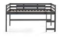 Lara Twin Loft Bed, Gray Finish Acme