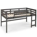 Lara Twin Loft Bed, Gray Finish Acme