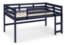 Lara Twin Loft Bed, Navy Blue Finish Acme