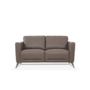 Malaga 59" Loveseat, Taupe Leather Acme