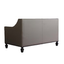 House Beatrice 65" Loveseat w/3 Pillows, Faux Leather Acme