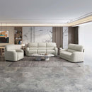 Edrice 68.9" Loveseat, Ice Gray Top Grain Leather Acme